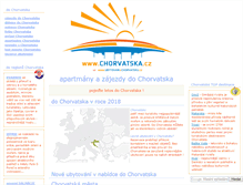 Tablet Screenshot of do.chorvatska.cz