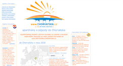Desktop Screenshot of chorvatska.cz
